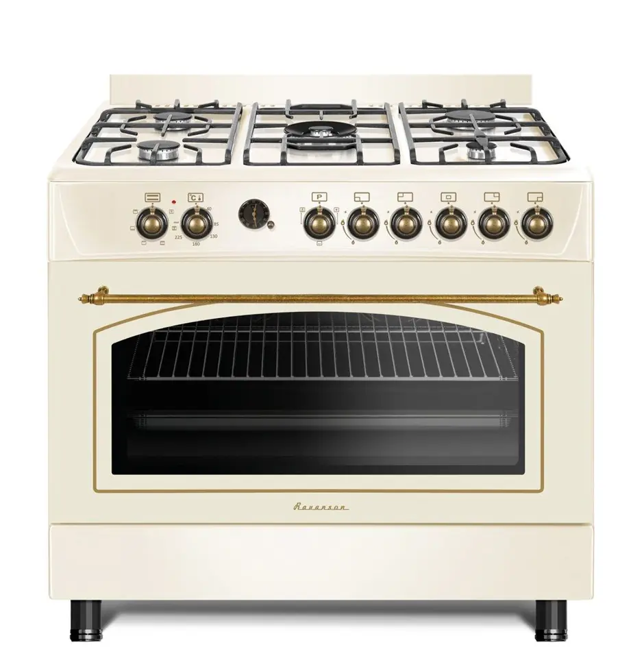 ⁨KWGE-90RC RETRO gas/electric cooker⁩ at Wasserman.eu