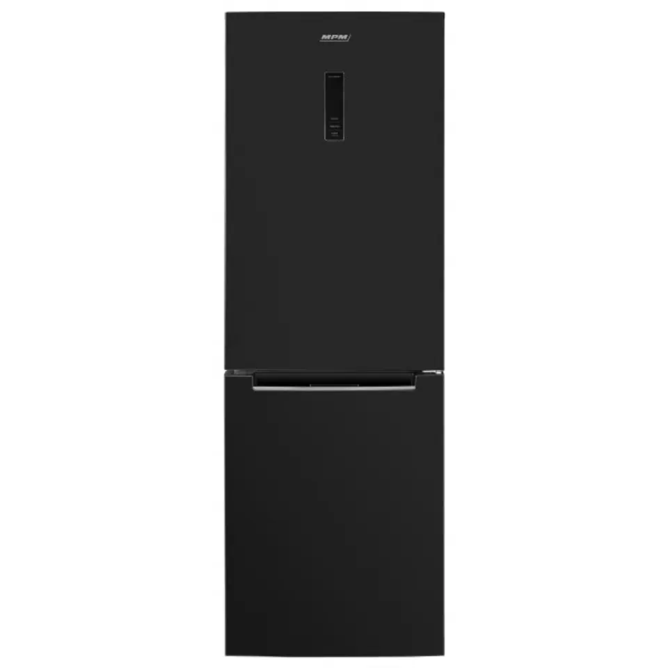 ⁨Refrigerator with bottom freezer Total No Frost MPM-357-FF-49 black⁩ at Wasserman.eu