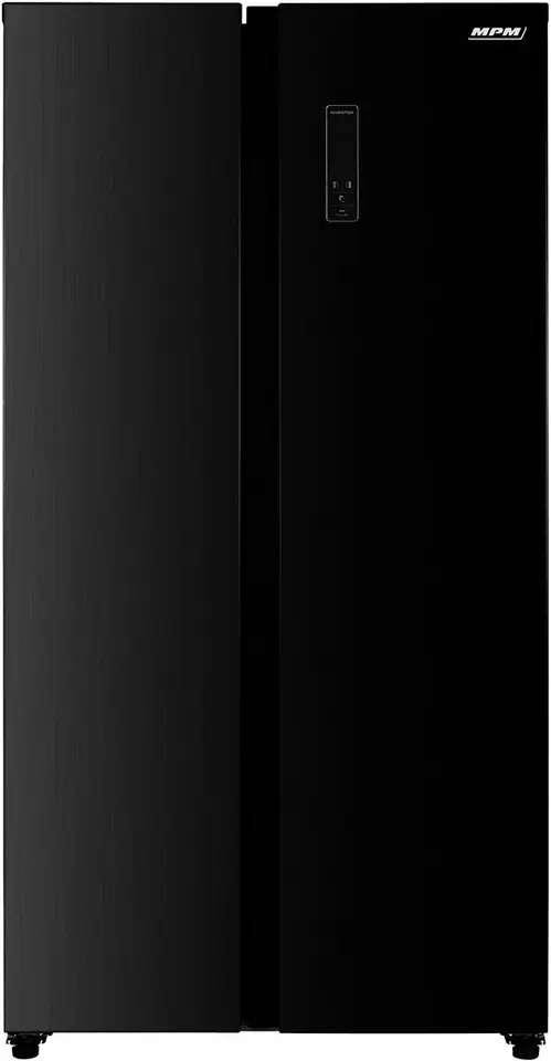 ⁨Side By Side Total No Frost Refrigerator MPM-427-SBS-03/N black⁩ at Wasserman.eu