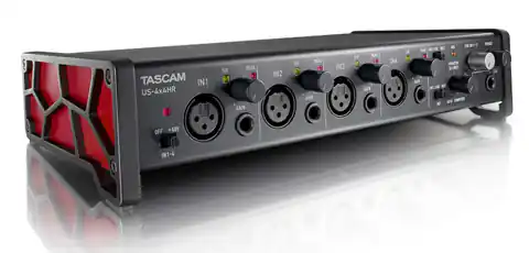 ⁨Tascam US-4X4HR recording audio interface⁩ at Wasserman.eu