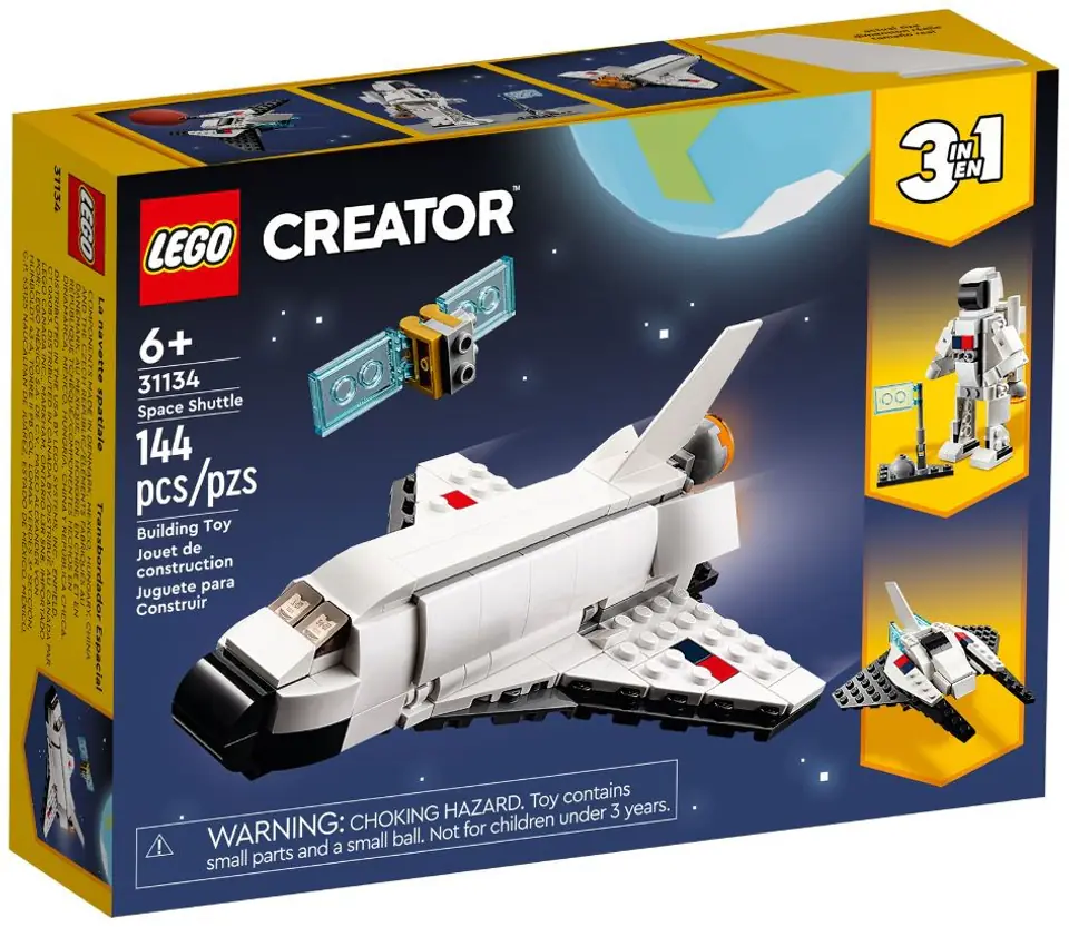 ⁨LEGO CREATOR 31134 SPACE SHUTTLE⁩ at Wasserman.eu