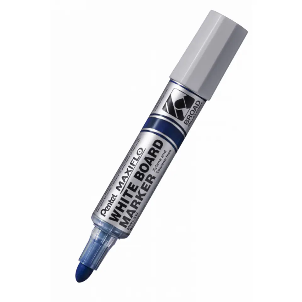 ⁨Marker suchościeralny MWL5W MAXIFLO gruby niebieski MWL5W-C PENTEL⁩ w sklepie Wasserman.eu