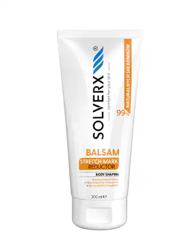 ⁨SOLVERX Body Shaping Balsam do ciała przeciw rozstępom 200ml⁩ w sklepie Wasserman.eu