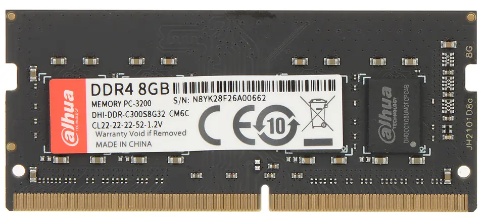 ⁨PAMIĘĆ RAM DDR-C300S8G32 8 GB DDR4 3200 MHz CL22 DAHUA⁩ w sklepie Wasserman.eu