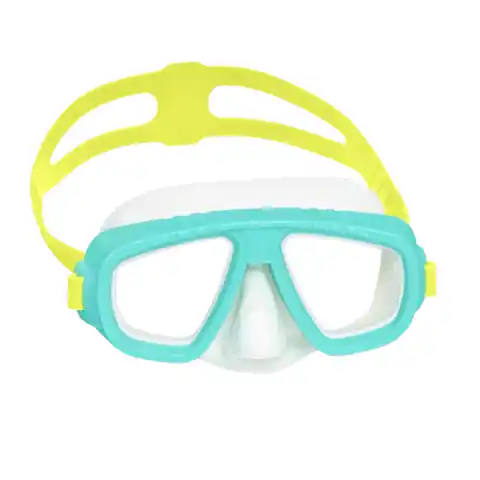 ⁨BESTWAY 22011 Okulary maska do pływania nurkowania turkusowy 3+⁩ w sklepie Wasserman.eu