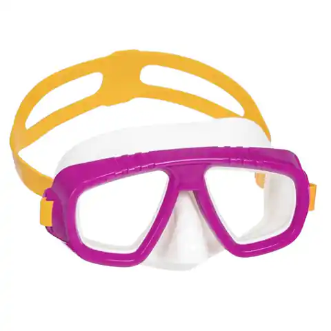 ⁨BESTWAY 22011 Okulary maska do pływania nurkowania różowe 3+⁩ w sklepie Wasserman.eu