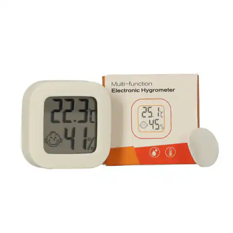 ⁨Higrometr termometr pokojowy wilgotnościomierz LCD⁩ w sklepie Wasserman.eu