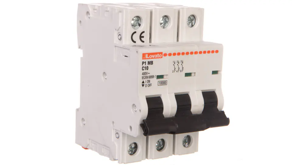 ⁨Circuit Breaker 3P C 10A 10kA P1MB3PC10⁩ at Wasserman.eu