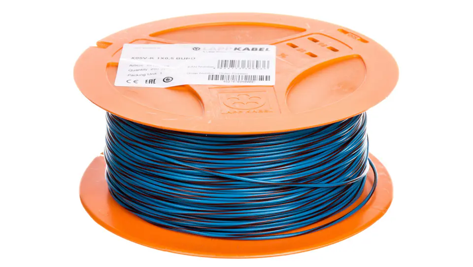 ⁨Installation cable X05V-K 0,5 blue/red 4512251S /250m/⁩ at Wasserman.eu