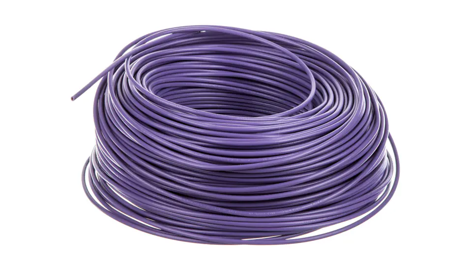 ⁨Installation cable H07V-K 1,5 purple 29136 /100m/⁩ at Wasserman.eu