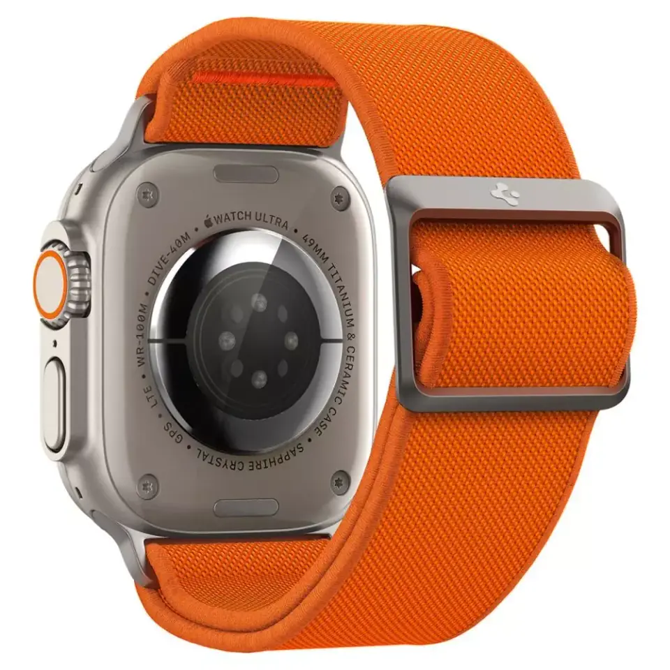 ⁨Pasek Spigen Fit Lite Ultra do Apple Watch 4 / 5 / 6 / 7 / 8 / se / ultra (42 / 44 / 45 / 49 mm)  Orange⁩ w sklepie Wasserman.eu