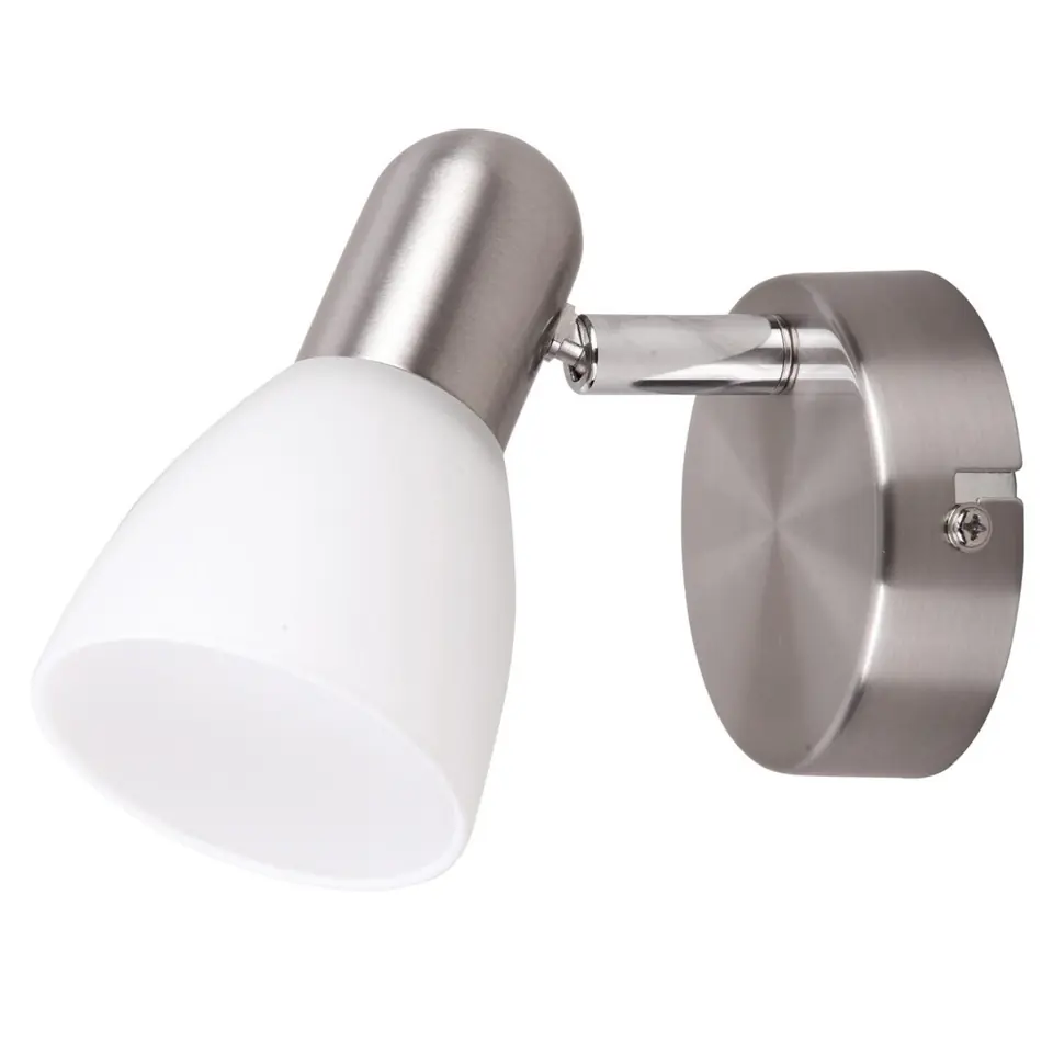 ⁨Lampa Soma spot E14 1x40W satin chrome opal 6301⁩ w sklepie Wasserman.eu