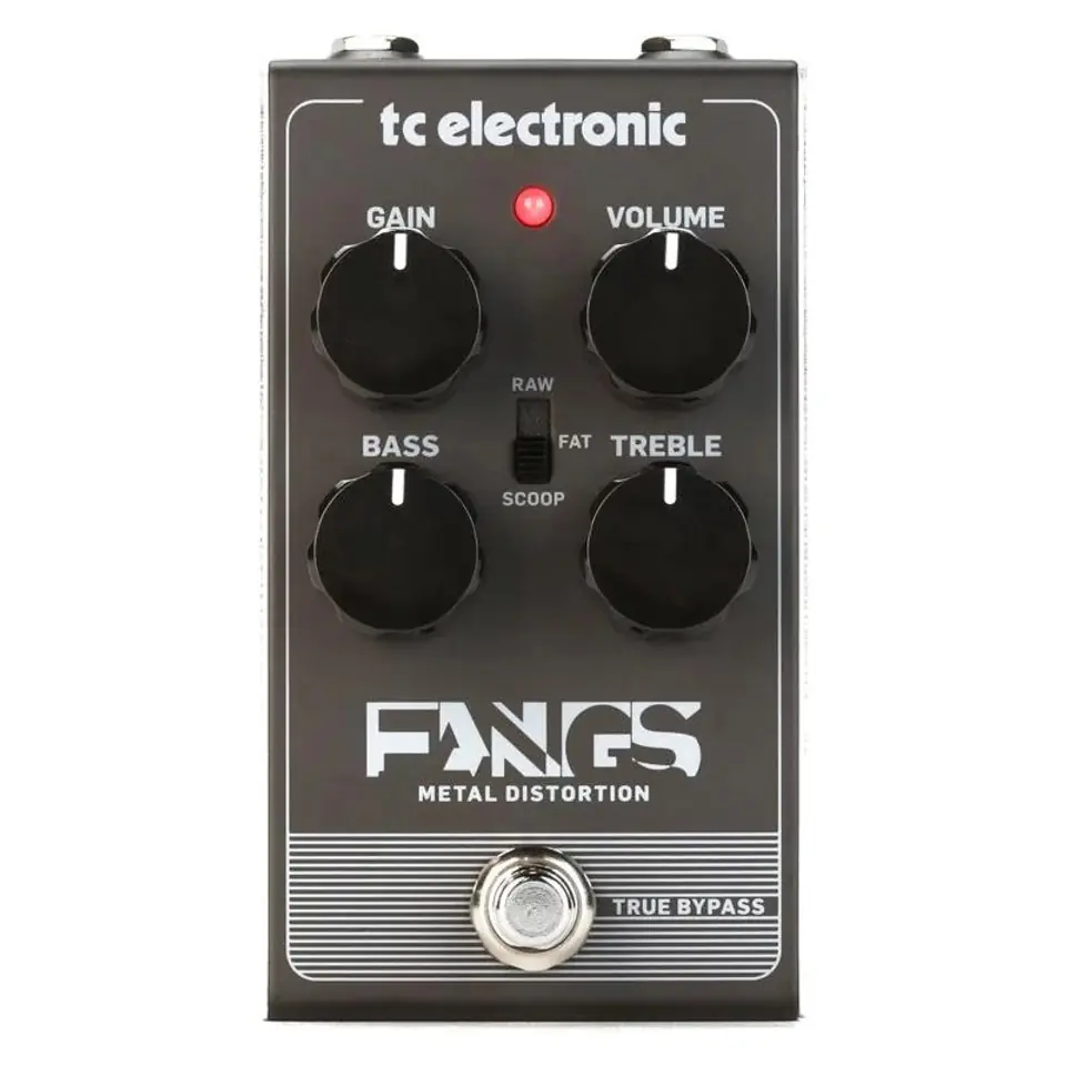 ⁨TC Electronic Fangs Metal Distortion - guitar effect⁩ at Wasserman.eu