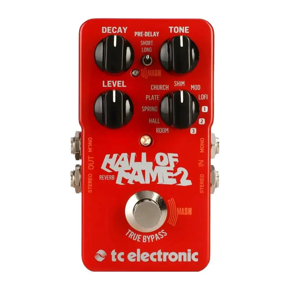 ⁨TC Electronic Hall of Fame 2 Reverb - guitar effect⁩ at Wasserman.eu