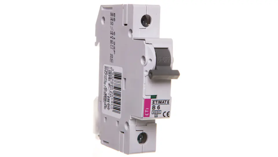 ⁨Circuit breaker 1P B 6A 6kA AC ETIMAT 6 002111512⁩ at Wasserman.eu