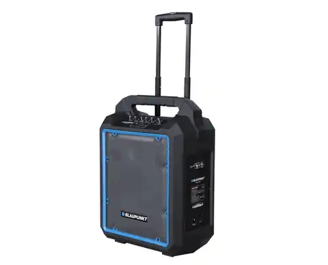⁨Blaupunkt MB10 Portable Bluetooth Speaker Black, Blue 600 W⁩ at Wasserman.eu