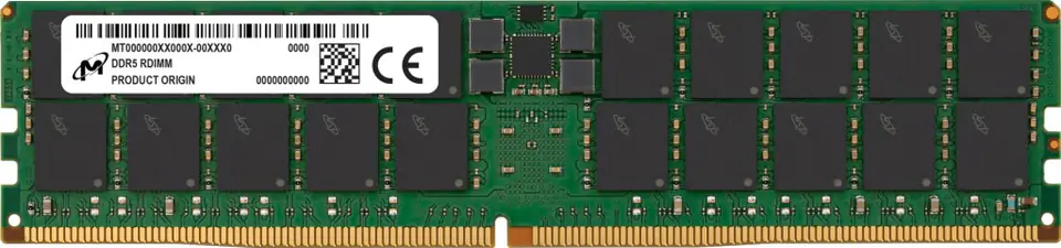 ⁨Micron RDIMM DDR5 64GB 4800MHz MTC40F2046S1RC48BA1R⁩ at Wasserman.eu