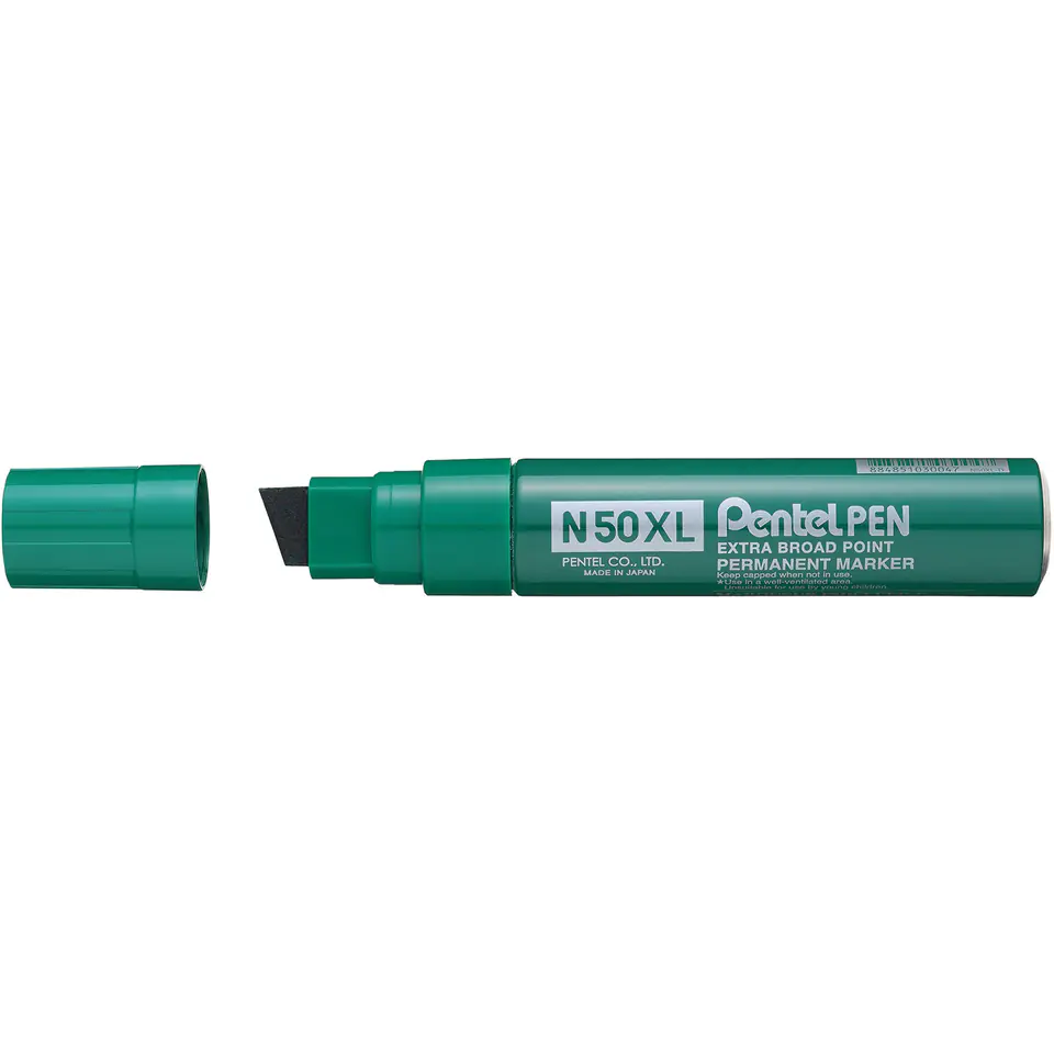 ⁨Marker permanentny N50XL-D gruby zielony PENTEL⁩ w sklepie Wasserman.eu