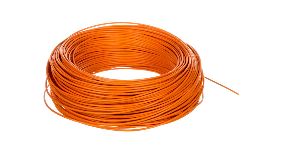 ⁨Installation cable H05V-K 0,5 orange 29094 /100m/⁩ at Wasserman.eu