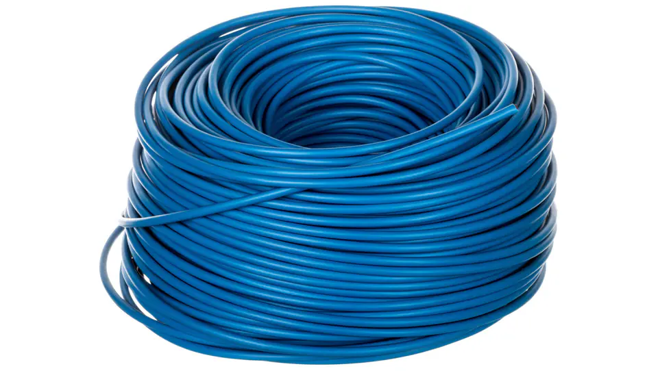 ⁨Installation cable H07V-K 6 blue 29179 /100m/⁩ at Wasserman.eu