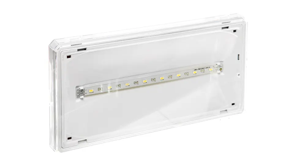 ⁨Emergency luminaire EXIT IP65 1W 1h dual purpose white ETE/1W/C/1/SA/X/WH⁩ at Wasserman.eu