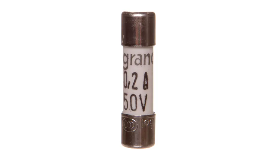 ⁨Fuse insert cylindrical 5x20mm 0,2A F 250V 010202⁩ at Wasserman.eu