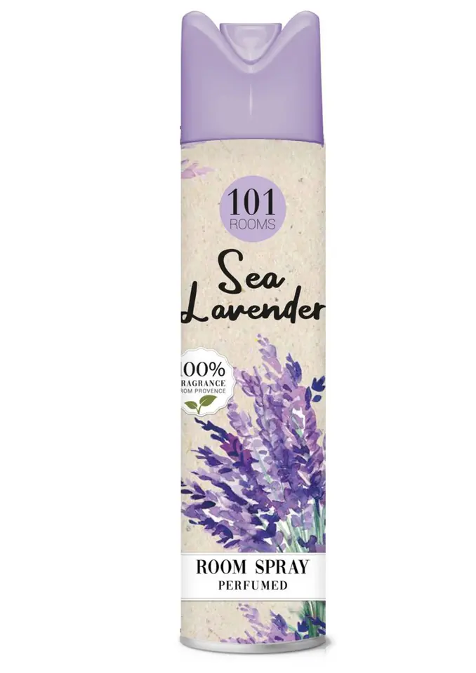 ⁨101 Rooms Odświeżacz powietrza w sprayu Sea Lavender 300ml⁩ w sklepie Wasserman.eu