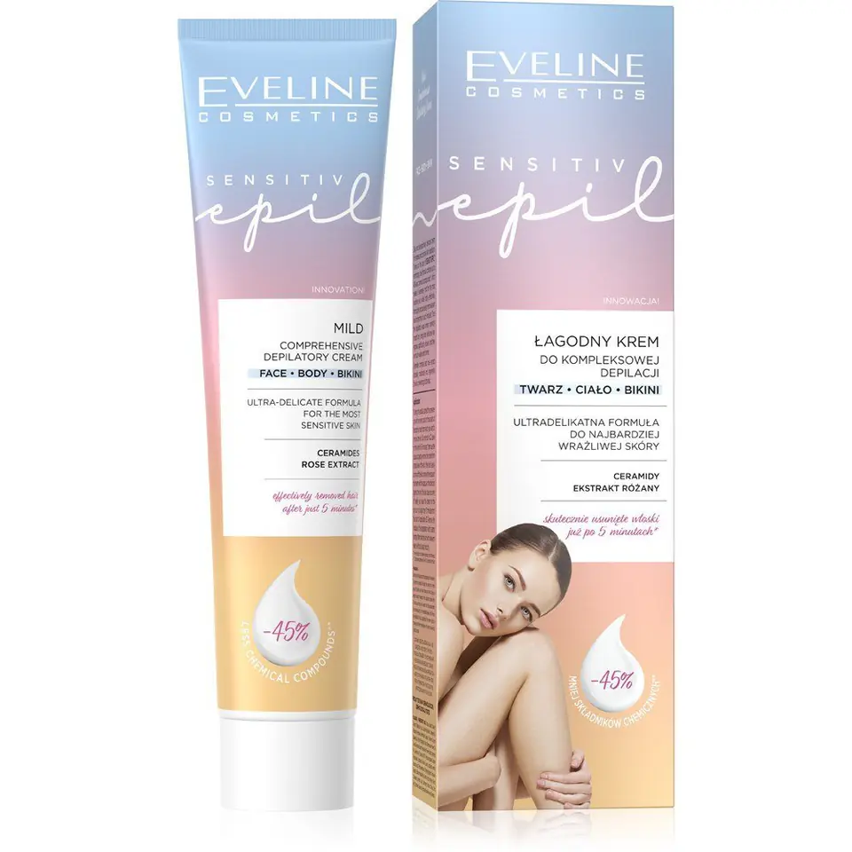 EVELINE DEP.Krem d/dep 125ml Just E. tw.ciał.bikin w sklepie Wasserman.eu