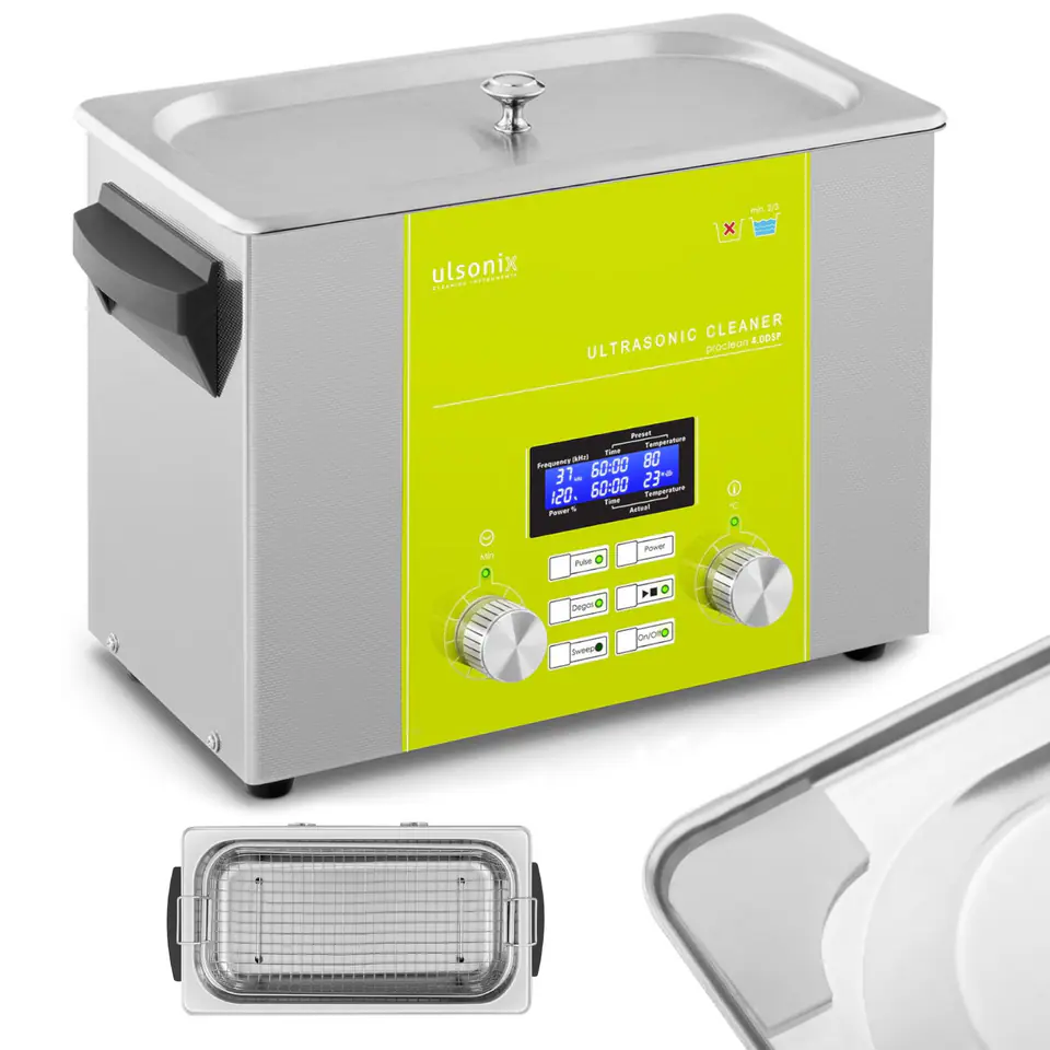 ⁨Myjka wanna ultradźwiękowa oczyszczacz LED 4 l 160 W⁩ w sklepie Wasserman.eu