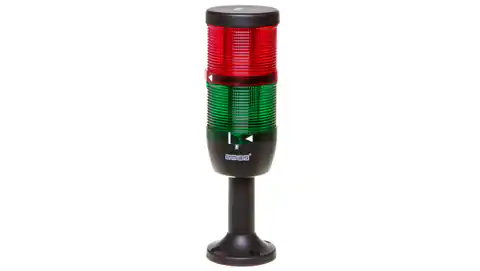 ⁨Kolumna sygnalizacyjna kompletna 70mm, 2 człony 24V DC czerwony-zielony TK-IK72L024XM01⁩ w sklepie Wasserman.eu