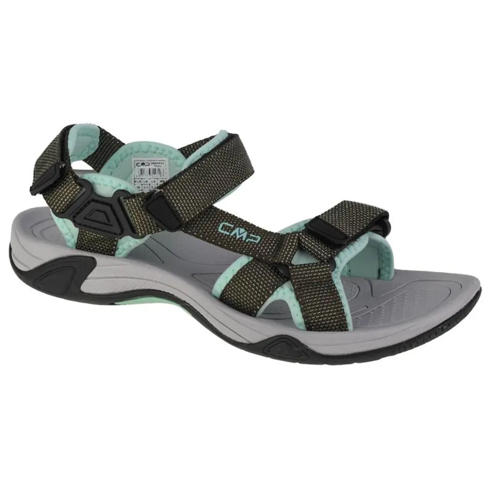 ⁨Sandały CMP Hamal Wmn Hiking Sandal W 38Q9956 (kolor Zielony, rozmiar 37)⁩ w sklepie Wasserman.eu