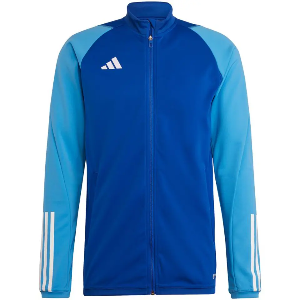 ⁨Bluza adidas Tiro 23 Competition Training Jr (kolor Niebieski, rozmiar 116cm)⁩ w sklepie Wasserman.eu