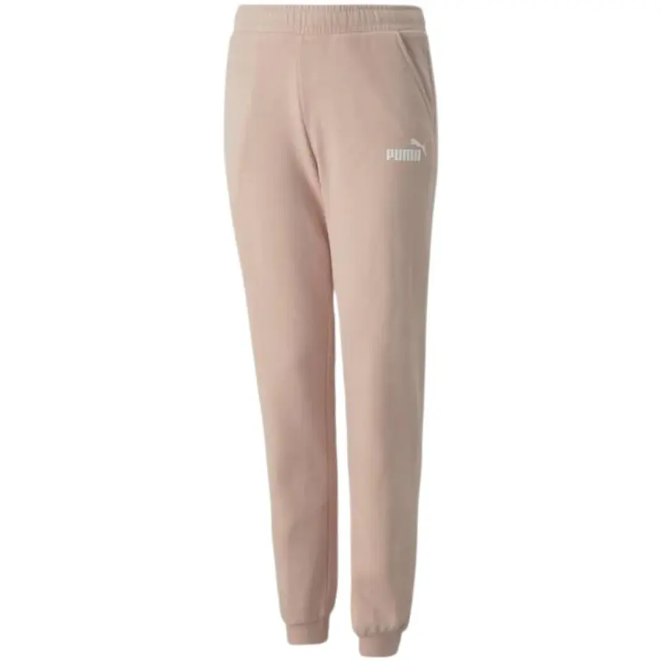 ⁨Spodnie Puma Alpha Sweatpants FL cL G Jr 670222 (kolor Różowy, rozmiar 128cm)⁩ w sklepie Wasserman.eu