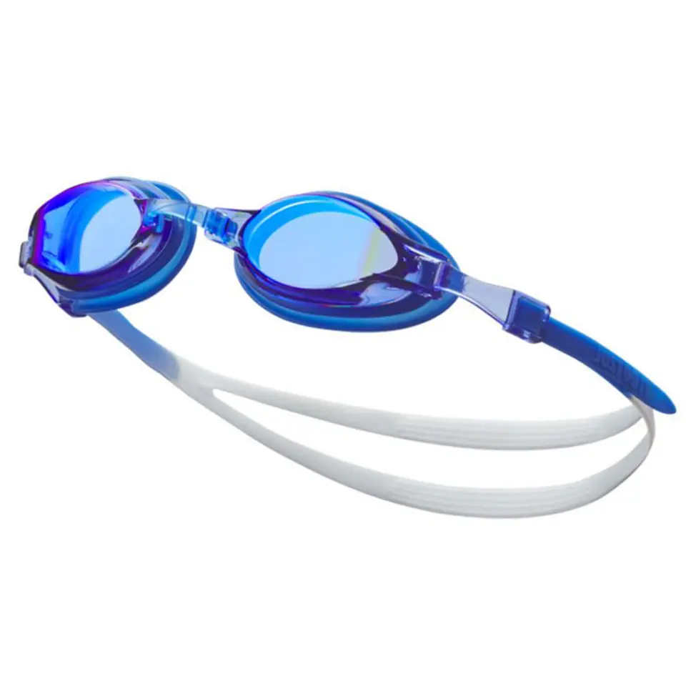 ⁨Okulary pływackie Nike CHROME MIRROR NESSD125 (kolor Niebieski, rozmiar senior)⁩ w sklepie Wasserman.eu