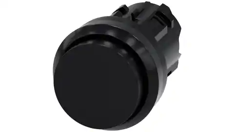 ⁨Przycisk wysoki 22mm okrągły tworzywo czarny z samopowrotem 3SU1000-0BB10-0AA0⁩ w sklepie Wasserman.eu