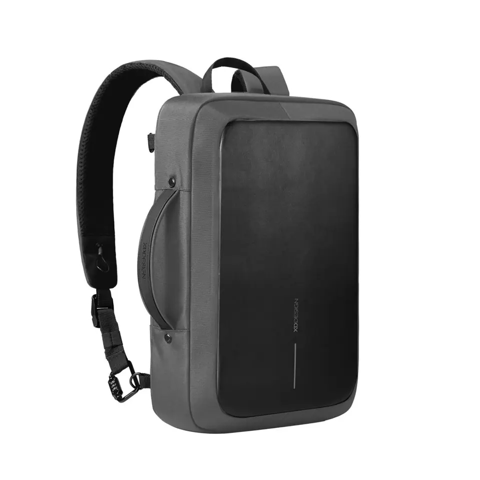 ⁨XD DESIGN ANTI-THEFT BACKPACK / BRIEFCASE BOBBY BIZZ 2.0 GREY P/N: P705.922⁩ at Wasserman.eu