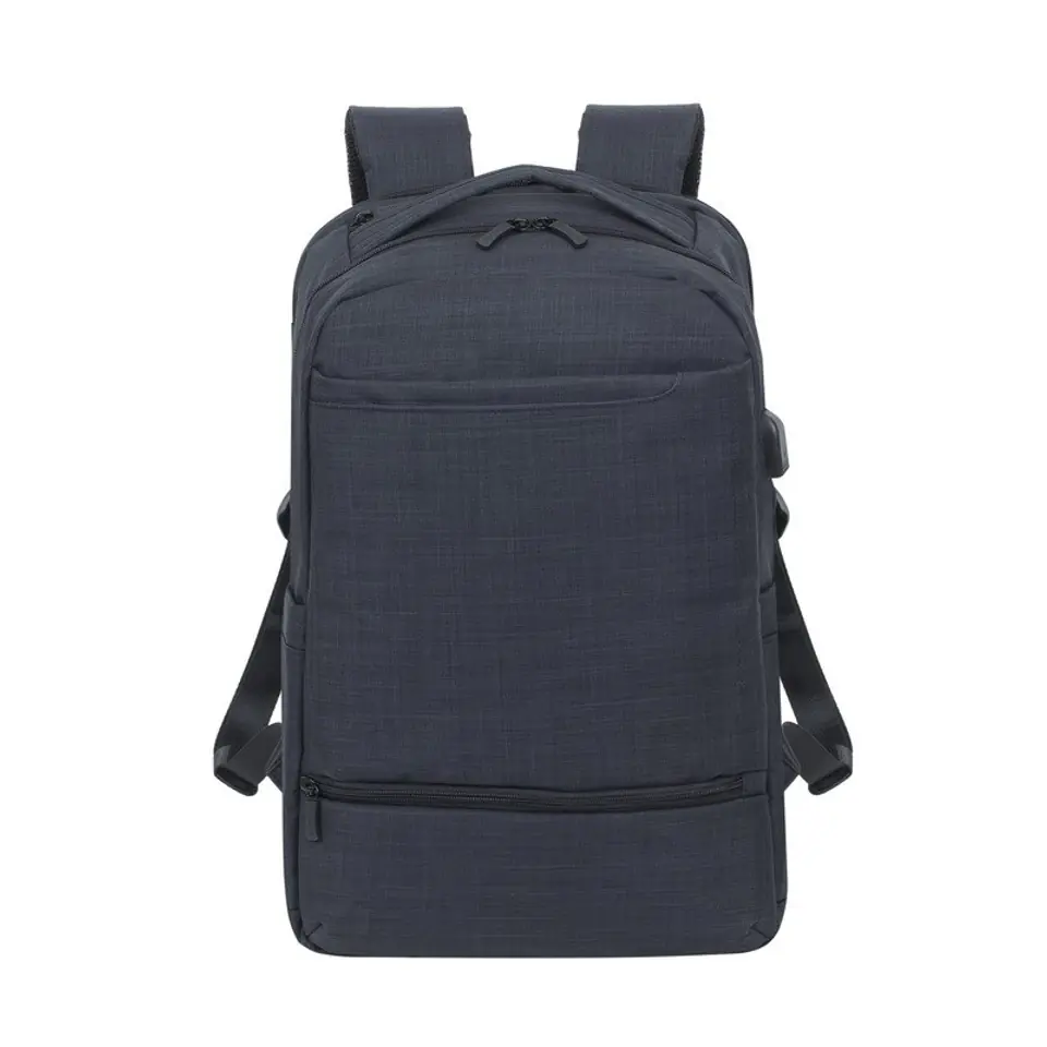 ⁨RIVACASE PLECAK NA LAPTOP 17,3" BISCAYNE, CZARNY⁩ w sklepie Wasserman.eu