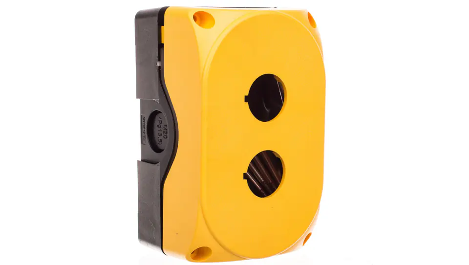 ⁨Control housing without equipment yellow 2 holes LPZP2A5⁩ at Wasserman.eu