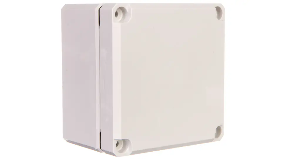 ⁨Obudowa Cubo D 80x82x56mm IP67 boki gładkie pokrywa szara PC DPCP080806G⁩ w sklepie Wasserman.eu