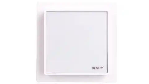 ⁨Touch thermostat DEVIreg Smart 240V 16A 5-45C IP21 snow-white 140F1140⁩ at Wasserman.eu