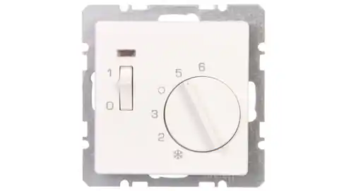 ⁨Q.1 Temperature controller 1Z central element, diode, white, velvet 20306089⁩ at Wasserman.eu