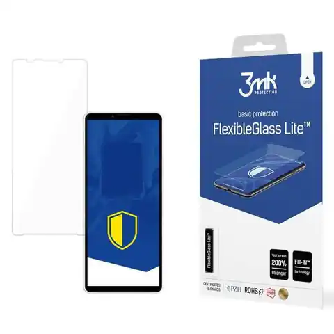 ⁨3MK FlexibleGlass Lite Sony Xperia 10 V Szkło Hybrydowe Lite⁩ w sklepie Wasserman.eu