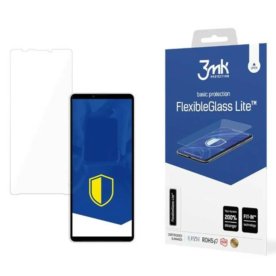 ⁨3MK FlexibleGlass Lite Sony Xperia 10 V Szkło Hybrydowe Lite⁩ w sklepie Wasserman.eu