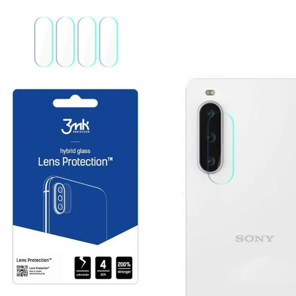 ⁨3MK Lens Protect Sony Xperia 10 V Ochrona na obiektyw aparatu 4szt⁩ w sklepie Wasserman.eu