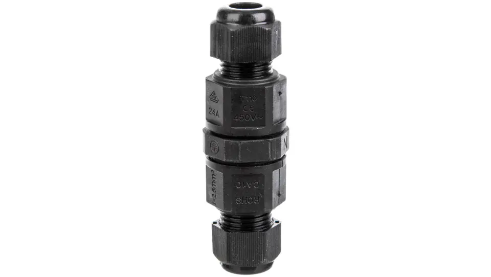 ⁨Mufa - złącze skręcane 3x (0,75-2,5mm2) 450V IP65 ZS9010⁩ w sklepie Wasserman.eu