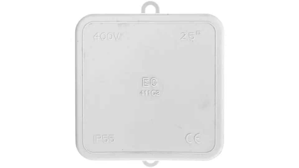 ⁨Box n/t grey 65x65x32 mm IP55 halogen-free EC411C2⁩ at Wasserman.eu