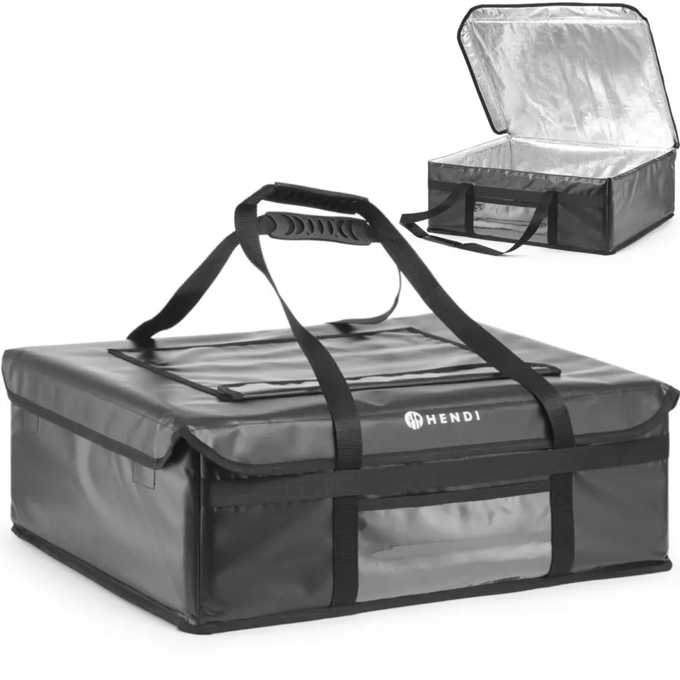 Torba termiczna dostawcza do transportu żywności na 8 lunchboxów 54 x 46 x 20 cm - Hendi 709771 w sklepie Wasserman.eu