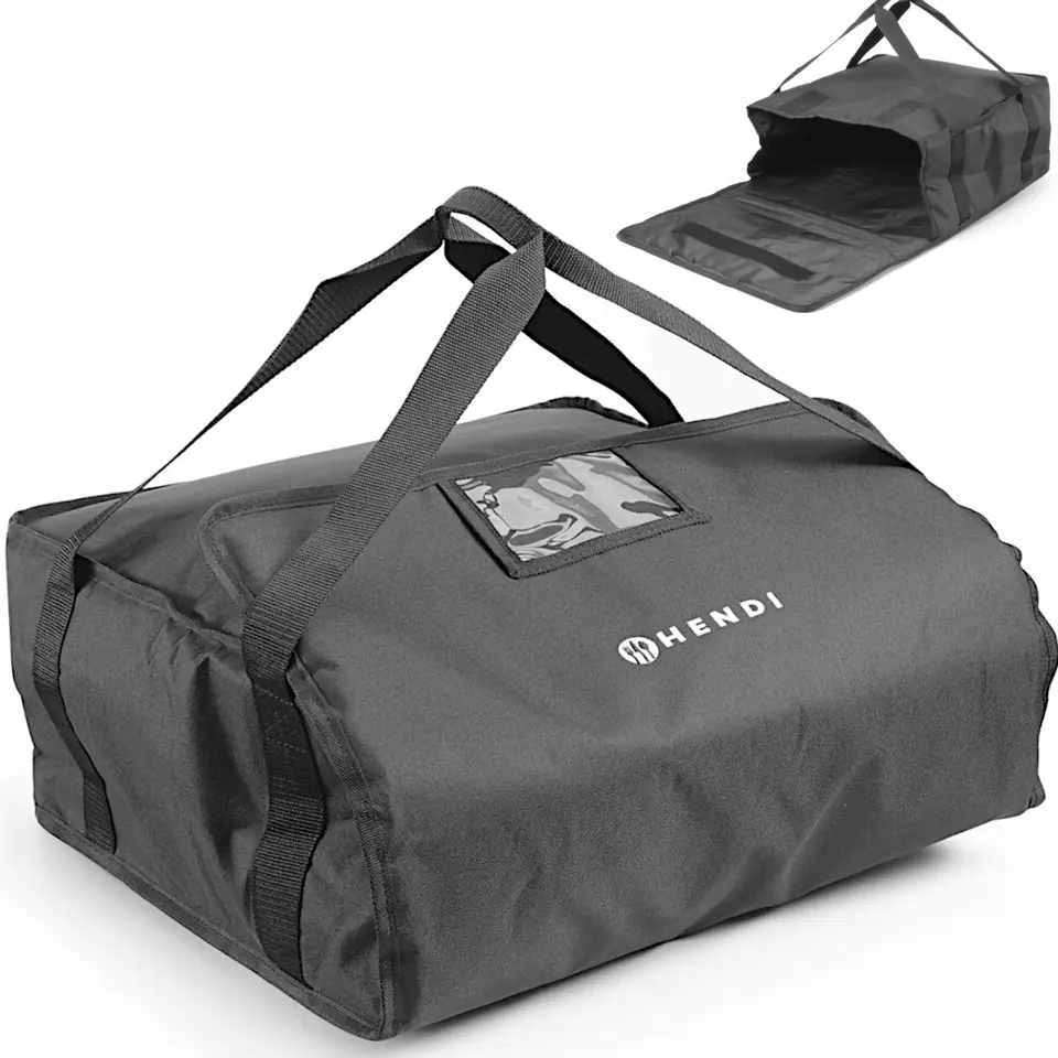Torba termiczna do transportu pizzy na 4 pudełka 45 x 45 cm Kitchen Line - Hendi 709870 w sklepie Wasserman.eu