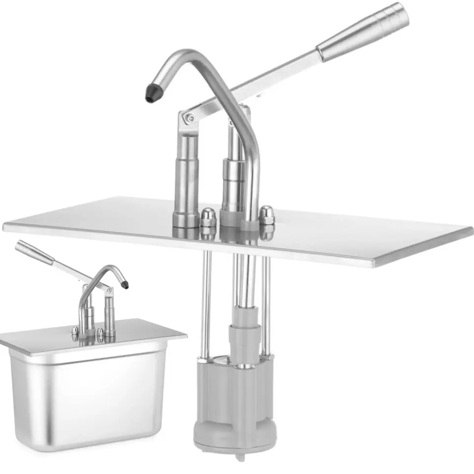 ⁨Pokrywa do pojemnika GN 1/3 z dyspenserem dozownikiem - Hendi 558157⁩ w sklepie Wasserman.eu