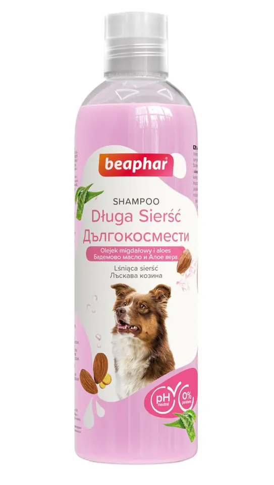 Beaphar szampon do długiej sierści dla psów 250ml w sklepie Wasserman.eu